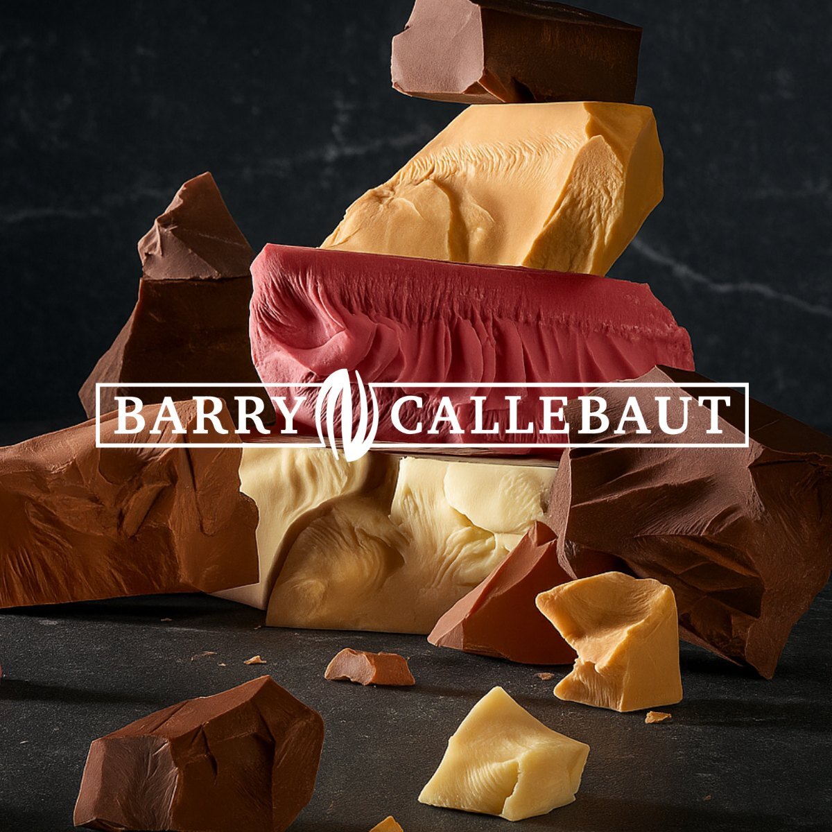 Assorted pieces of chocolate